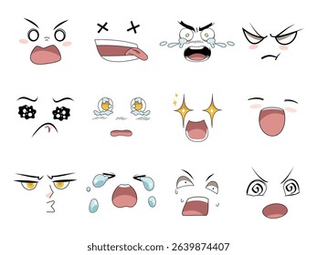 cute faces emoji cartoon expression
