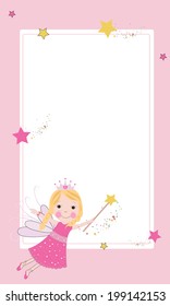 Cute fairy frame