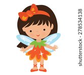 Cute fairy vector illustration