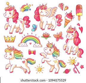 Sweet Unicorn Stickers
