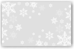 Cute Falling Snow Flakes Illustration. Wintertime Speck Frozen Granules. Snowfall Sky White Teal Gray Wallpaper. Scattered Snowflakes December Theme. Snow Hurricane Landscape