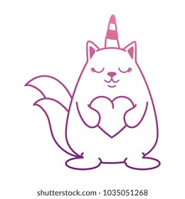 cute fantasy hamster with horn