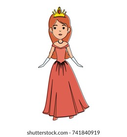 cute fantasy princess character