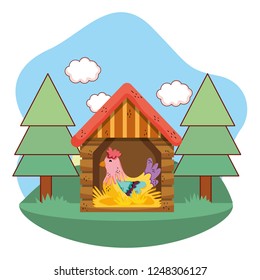 cute farm cartoon