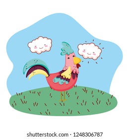 cute farm cartoon