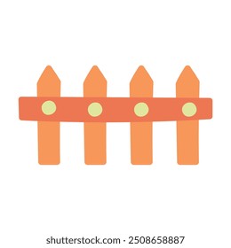 Ilustração de fazenda bonito - Vence de madeira