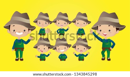 Cute farmer set 