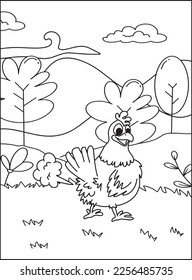 Cute Farting Animals Coloring pages