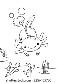 Cute Farting Animals Coloring pages