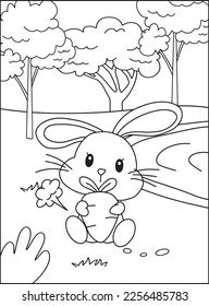 Cute Farting Animals Coloring pages