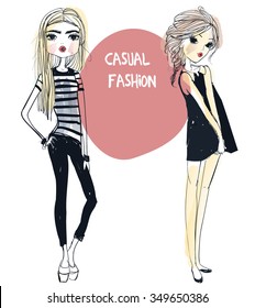 cute fashion girls