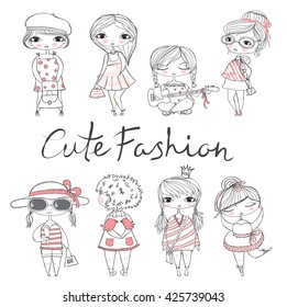 Cute fashion girls