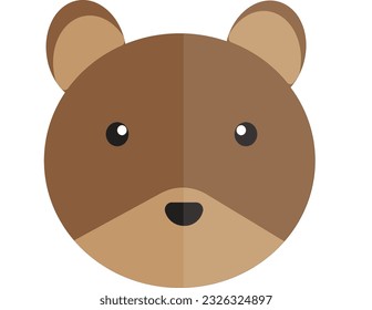 cute and fat brown bear