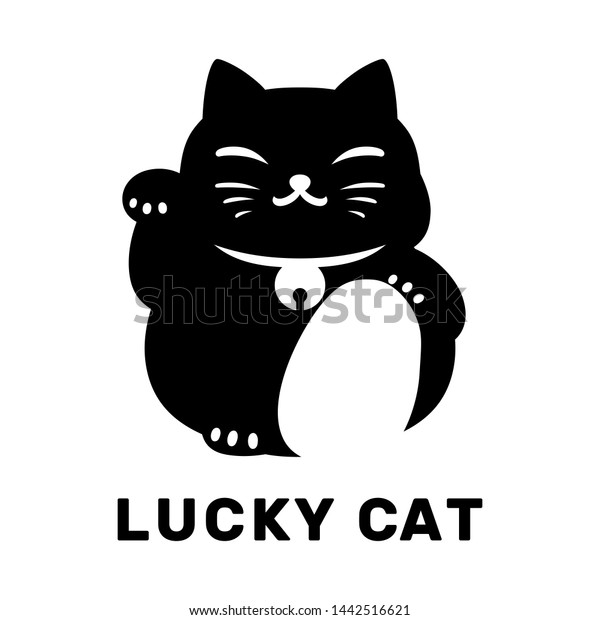 lucky cat cartoon
