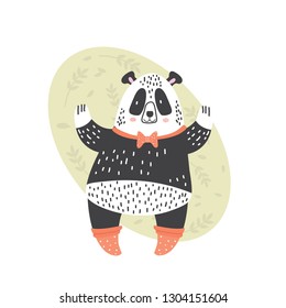 
cute fat panda