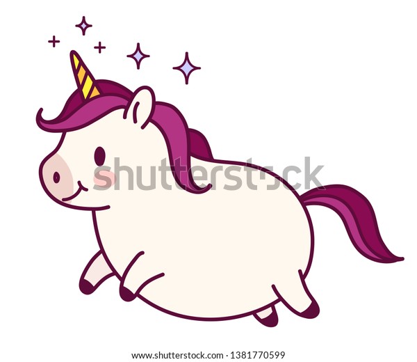 Fat Unicorn SVG