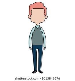 cute father avatar character
