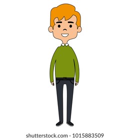cute father avatar character