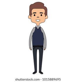 cute father avatar character