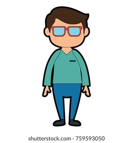 cute father avatar character