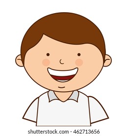 cute father character icon vector illustration graphic