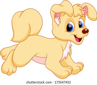 Cute Female Dog Cartoon: vector de stock (libre de regalías) 173547464