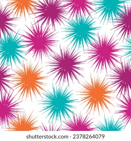 Cute feminine watercolor seamless pattern with wildflowers. Abstract intricate flower design. 