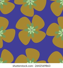 Cute feminine watercolor seamless pattern with wildflowers.hand drawn,