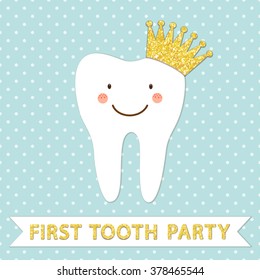 First Tooth Party Invitation 10