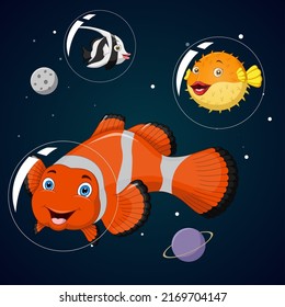 Geruchtes Fisch im Weltraum