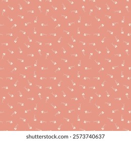 Cute Fish bones Seamless pattern. Cartoon Fish skeleton, background. Vector Illustration.