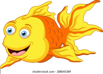 Cute fish cartoon