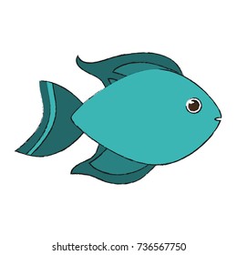 Cute fish cartoon