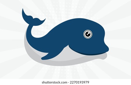 Diseño de la colección de peces de corte en los diseños de vectores 