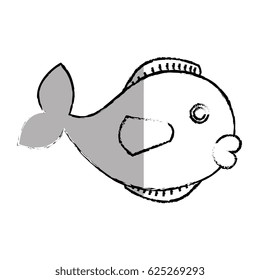 cute fish pet icon