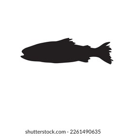 Cute fish vector illustration icons set. Tropical fish, sea fish, aquarium fish