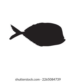 Cute fish vector illustration icons set. Tropical fish, sea fish, aquarium fish