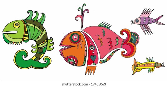 Cute fishes.  To see similar, please VISIT MY GALLERY.


