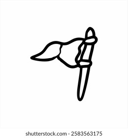 Cute Flag Hand Drawing Illustration