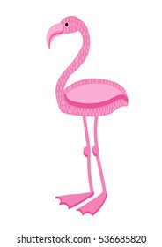 Cute flamingo