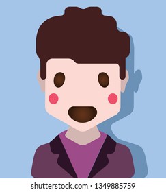 Cute flat avatar 2