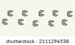 Cute flat hooves moose horse chamois stamp element set mud sand road backdrop. Closeup top macro view line hand drawn hunt elk impala cattle livestock zoo vet sketch design modern web art doodle style