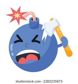 Un tierno llanto de bomba 