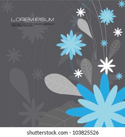 cute floral background