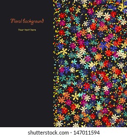 cute floral background