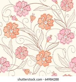 Cute floral  background