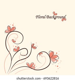 Cute Floral Background