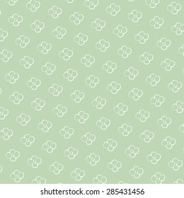 cute floral background, illustration in vector format