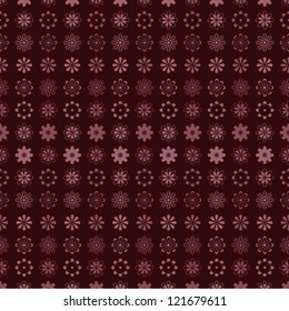 Cute Floral Background - Vector illustration. Ornate floral seamless texture. Seamless pattern for wallpaper,web page background, surface textures. Gorgeous seamless floral background