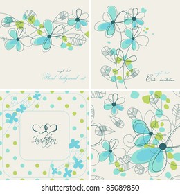 Cute floral backgrounds